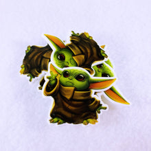 Load image into Gallery viewer, Set of 2 - Planar Resin - The Child - Alien - Mandalorian - Waving
