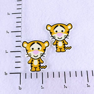 Set of 2 - Planar Resin - Tigger - Pooh