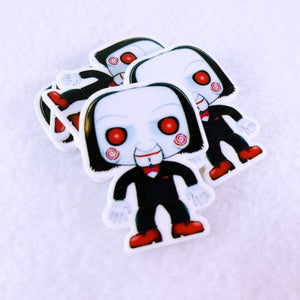 Set of 2 - Planar Resin - Jigsaw - Saw - Horror Character
