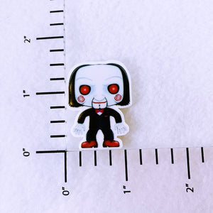 Set of 2 - Planar Resin - Jigsaw - Saw - Horror Character
