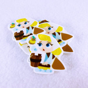 Set of 2 - Planar Resin - Cinderella - Princess
