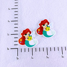Load image into Gallery viewer, Set of 2 - Planar Resin - Ariel - Mermaid Princess
