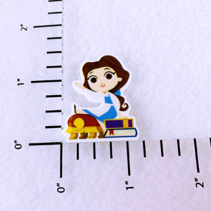 Set of 2 - Planar Resin - Belle - Beauty - Princess