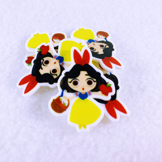 Set of 2 - Planar Resin - Snow White - Princess
