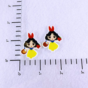 Set of 2 - Planar Resin - Snow White - Princess