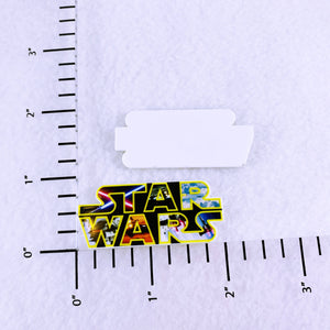 Set of 2 - Planar Resin - Star Wars Logo