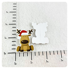 Load image into Gallery viewer, Set of 2 - Planar Resin - Reindeer - Christmas
