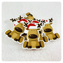 Load image into Gallery viewer, Set of 2 - Planar Resin - Reindeer - Christmas
