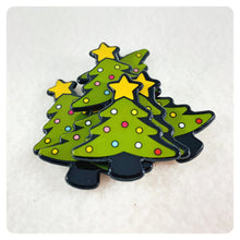 Load image into Gallery viewer, Set of 2 - Planar Resin - Christmas Tree
