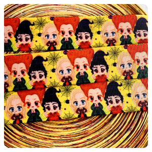 Ribbon by the Yard - Hocus Pocus - Sanderson Sisters - Halloween