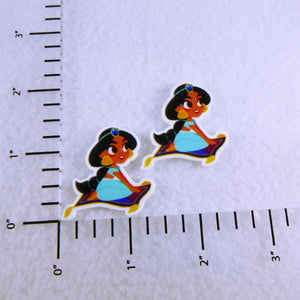 Set of 2 - Planar Resin - Jasmine - Princess