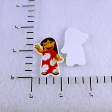 Load image into Gallery viewer, Set of 2 - Planar Resin - Lilo Waving
