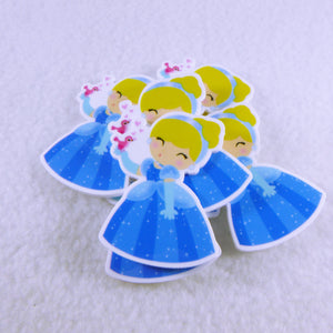 Set of 2 - Planar Resin - Cinderella - Princess