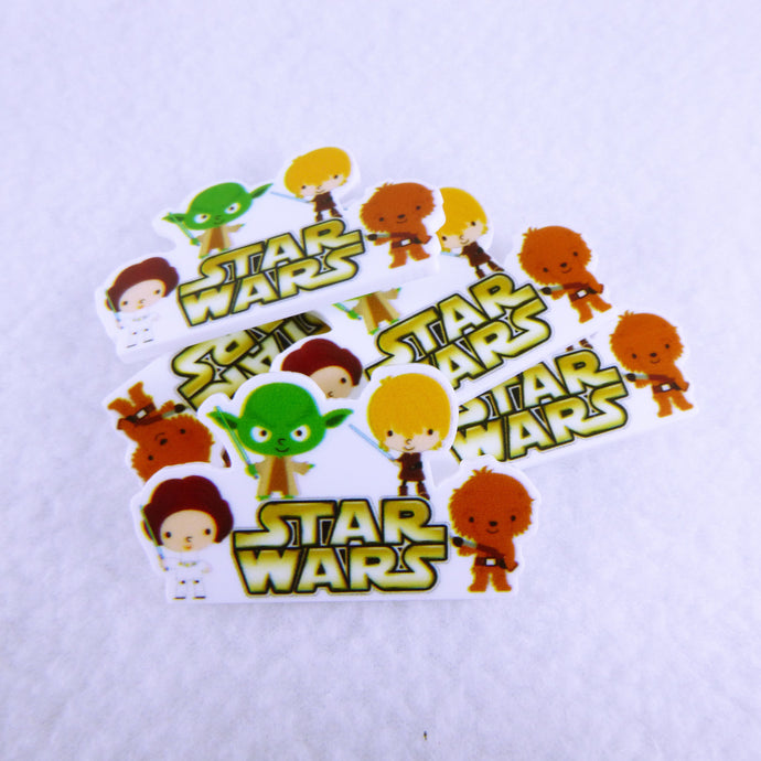 Set of 2 - Planar Resin - Star Wars Logo