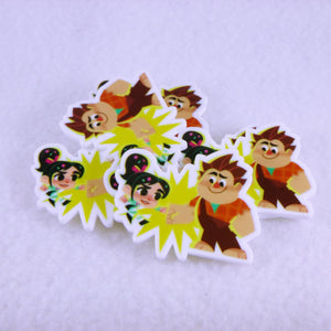 Set of 2 - Planar Resin - Wreck It Ralph - Vanelope