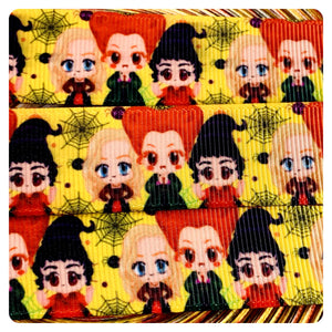 Ribbon by the Yard - Hocus Pocus - Sanderson Sisters - Halloween