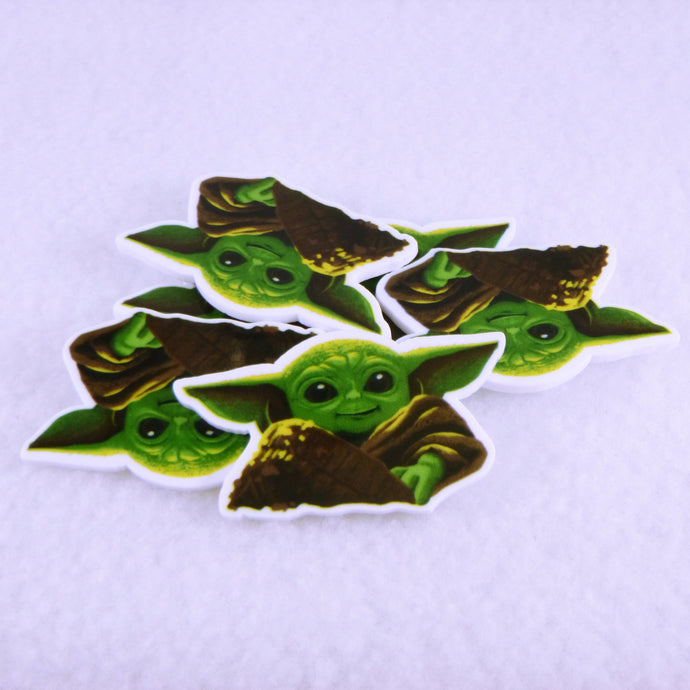 Set of 2 - Planar Resin - The Child - Alien - Mandalorian