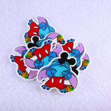Load image into Gallery viewer, Set of 2 - Planar Resin - Stitch - Dressed in Mouse Clothes
