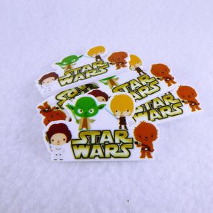 Set of 2 - Planar Resin - Star Wars Logo