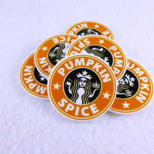Set of 2 - Planar Resin - Coffee Logo - SBUX - Pumpkin Spice