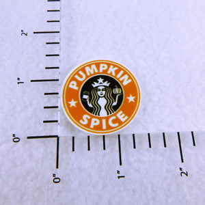 Set of 2 - Planar Resin - Coffee Logo - SBUX - Pumpkin Spice