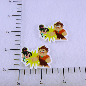 Set of 2 - Planar Resin - Wreck It Ralph - Vanelope