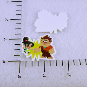 Set of 2 - Planar Resin - Wreck It Ralph - Vanelope