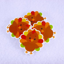 Load image into Gallery viewer, Set of 2 - Planar Resin - Thanksgiving Turkey
