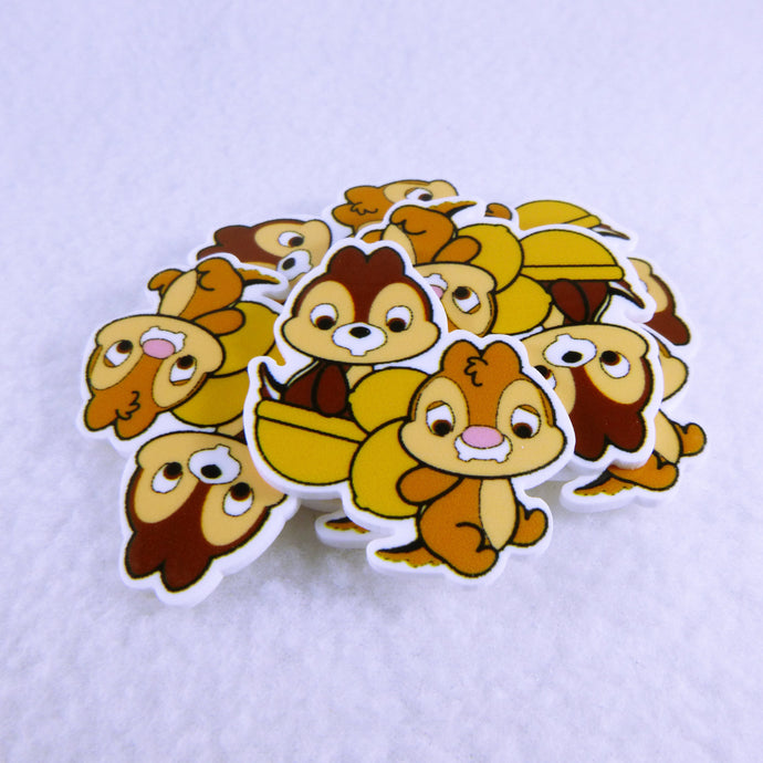 Set of 2 - Planar Resin - Chip and Dale - Chipmunks