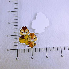 Load image into Gallery viewer, Set of 2 - Planar Resin - Chip and Dale - Chipmunks
