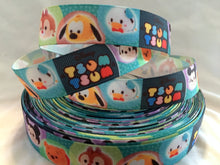 Load image into Gallery viewer, Ribbon by the Yard - Tsum Tsum Ribbon - Mickey and Friends - Words
