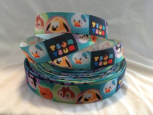 Ribbon by the Yard - Tsum Tsum Ribbon - Mickey and Friends - Words